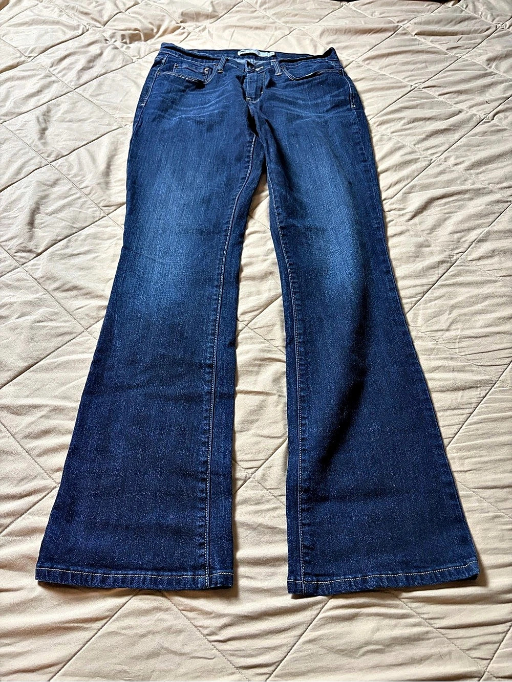Levi’s 535 Bootcut Women’s Jeans Size 8 Dark Wash Stretch Denim Y2K Style